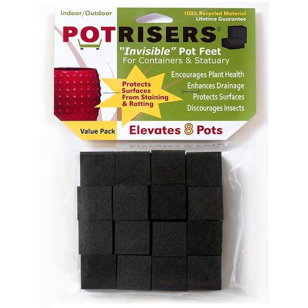 Potrisers Potrisers PR 32 Potriser 32 Pack Invisible Pot Feet PR 32 - main